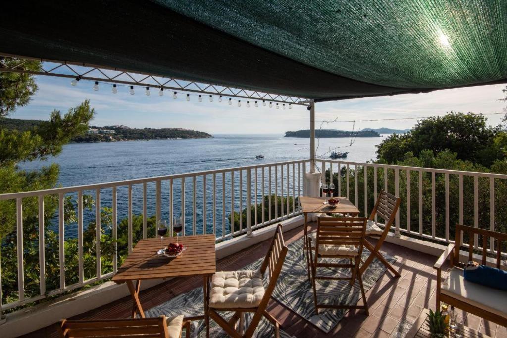 Diamond Sea - Vacation House With Private Parking And A Big Terrace Over The Sea Villa Dubrovnik Eksteriør bilde